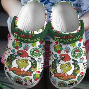 Grinch  Crocs Shoes For Men Women Fans Gift a