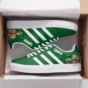 Grinch Green Skate Shoes For Men Women Fans Gift