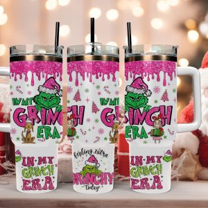 Grinch Christmas Stainless Steel Tumblers