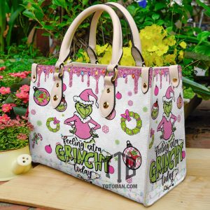 Grinch Feeling Extra Purse - Leather Bag - Handbag For Women