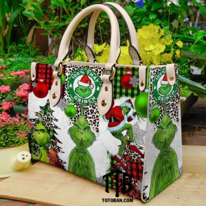 Grinch Christmas 100% That Purse - Leather Bag - Handbag For Women