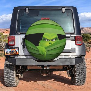Grinch Spare Tire Cover Polyester S02