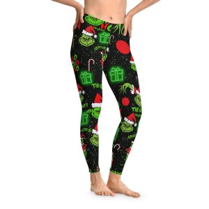 Grinch Christmas Legging For Woman L08