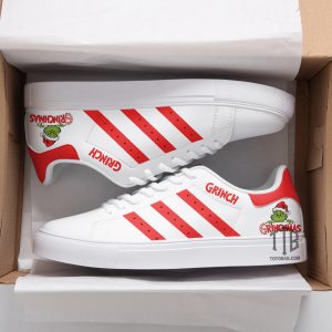 Grinch Skate Shoes For Men Women Fans Gift A02