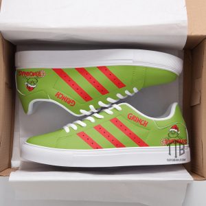 Grinch Skate Shoes For Men Women Fans Gift A01