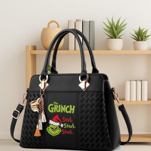Grinch Stink Stank Stunk Christmas Handbag New