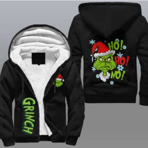 Grinch Ho Ho Ho Fleece Jacket