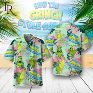 Grinch  Stole Summer Hawaiian Shirt