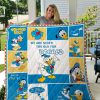 Donald Duck Quilt Blanket Fans Gift