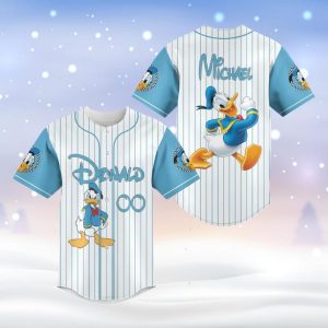 Donald Duck Gift For Fan Baseball Jersey