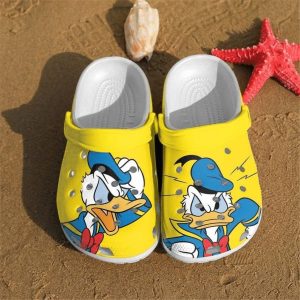 Donald Duck Angry Crocs Shoes For Men Women Fans Gift