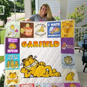 Garfield Quilt Blanket Fans Gift A3