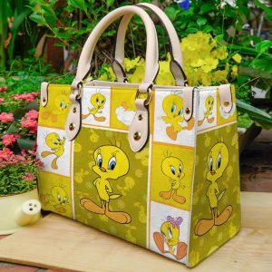 Tweety Bird Love Purse - Leather Bag - Handbag For Women