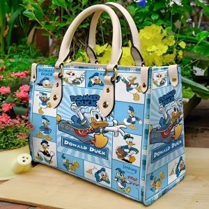 Donald Duck Purse - Leather Bag - Handbag For Women L3