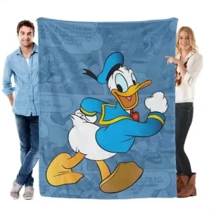 Donald Duck Fleece Blanket F5