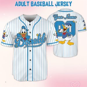 Donald Duck Gift For Fan Baseball Jersey J04