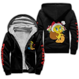 Tweety Bird Christmas Fleece Jacket