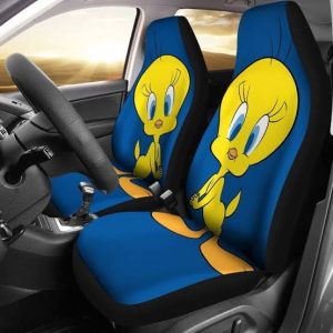 Tweety Bird Seat Cover 2 PCS