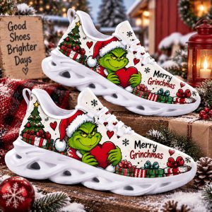 Grinch Christmas Max Soul Shoes New 3