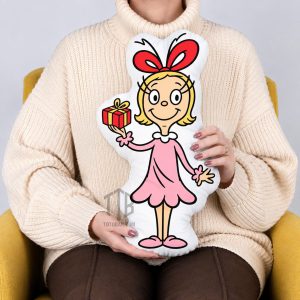Grinch Cindy Lou Shape Pillow