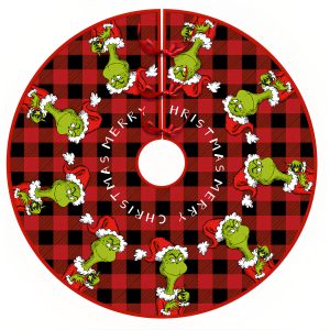 Grinch Christmas Tree Skirt 3