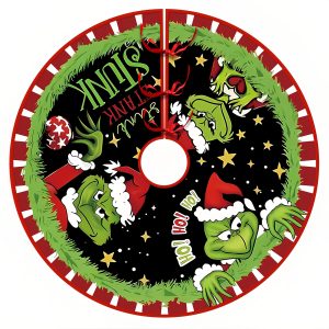 Grinch Christmas Tree Skirt 2