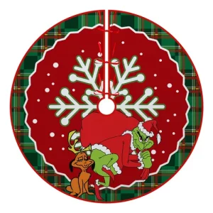 Grinch Christmas Tree Skirt 4