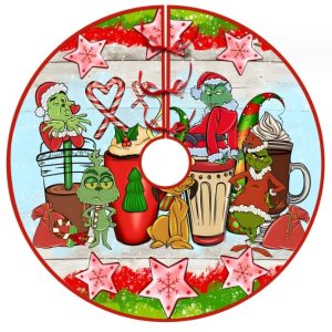 Grinch Christmas Tree Skirt 8