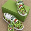 Grinch Christmas New Canvas Loafer Dude Shoes