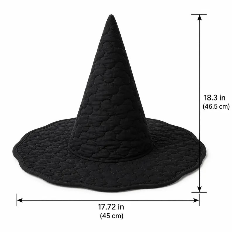Quilted Witch Hat 0