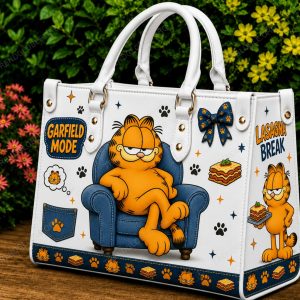 Garfield Purse - Leather Bag - Handbag For Women L6
