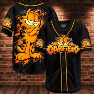 Garflied Gift For Fan Baseball Jersey 1