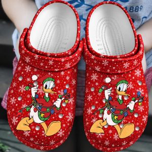 Donald Duck Christmas Crocs Shoes For Men Women Fans Gift