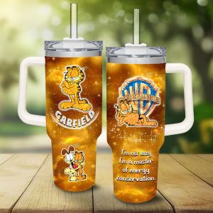Garfield I'm Not Lazy Stainless Steel Tumblers