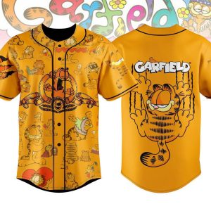 Garfield Gift For Fan Baseball Jersey 4