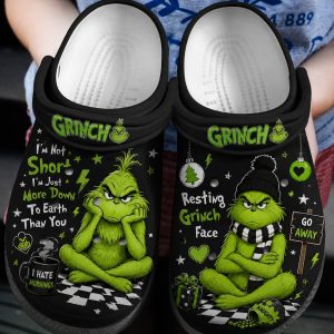 Grinch Crocs Shoes For Men Women Fans Gift Gr01