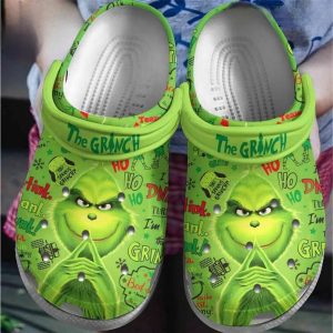 Grinch Green Crocs Shoes For Men Women Fans Gift