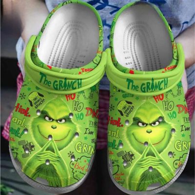 Grinch Green Crocs Shoes For Men Women Fans Gift