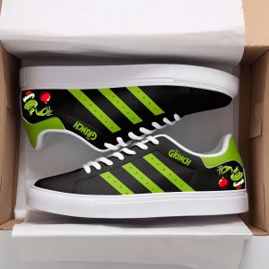 Grinch Black Christmas Skate Shoes For Men Women Fans Gift
