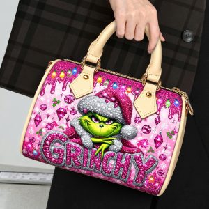 Grinchy Ms. Portable Pillow Bag