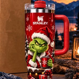 Grinch Merry Christmas Stainless Steel Tumblers 2026
