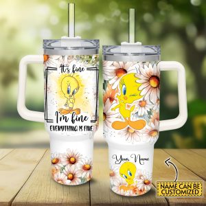 Tweety Bird Stainless Steel Tumblers 2
