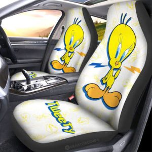 Tweety Bird Seat Cover 2 PCS 01