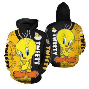 Tweety Bird 3D Hoodie 1