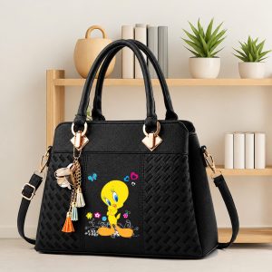 Tweety Bird Black Handbag New