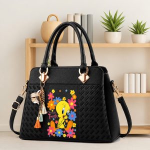 Tweety Bird And Flower Handbag New